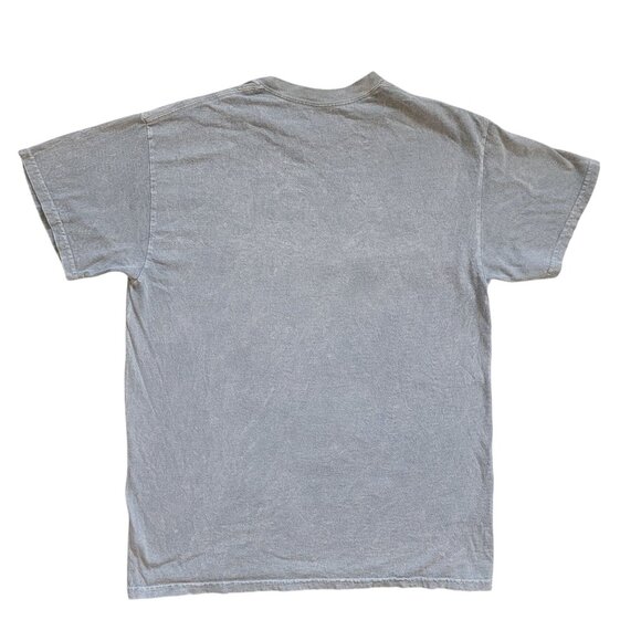 Nirvana Band Tee Womens Small Gray Daisy Smiley Face GAP Rock Grunge Classic - Picture 2 of 5